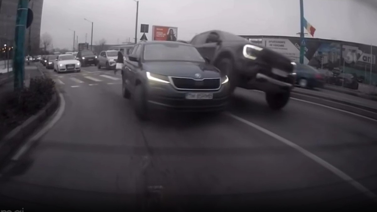 Șicanare în trafic la Timișoara