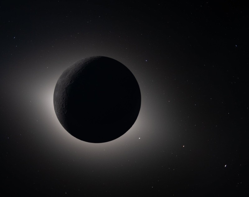 Eclipsă solară „ireală” pe fața nevăzută a Lunii fotografiată de echipajul de pe Artemis 2. Cele mai rare imagini din istoria zborurilor în spațiu