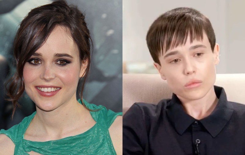 Ellen Page, actrița care a devenit Elliot Page, a pozat la bustul gol la cinci luni de când a anunțat că e transgender