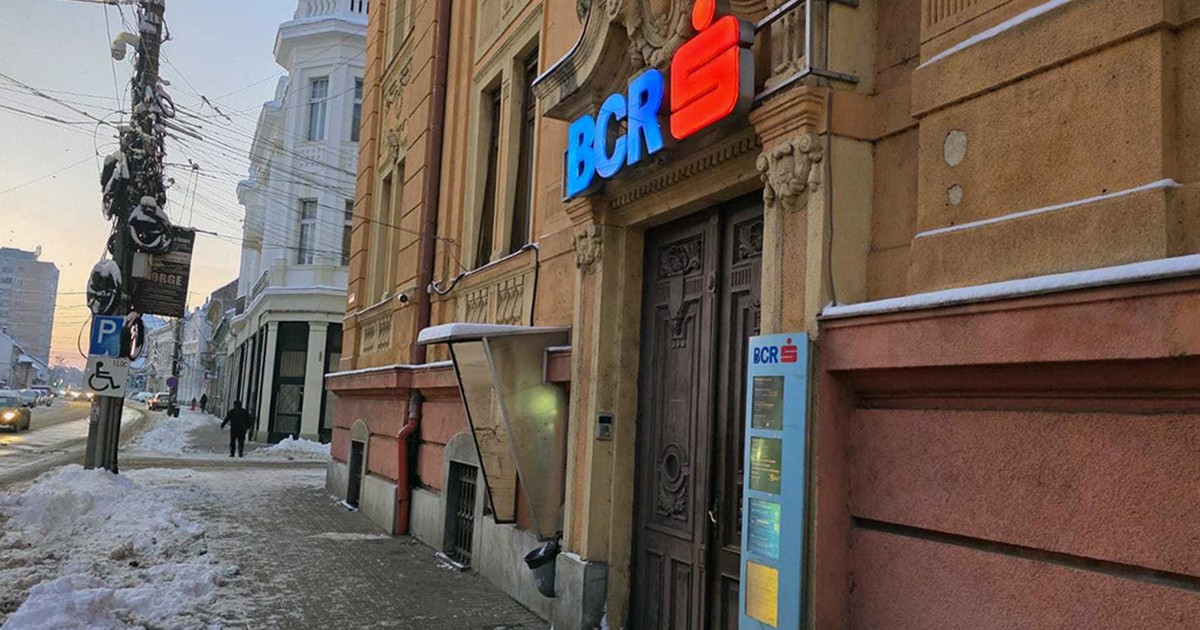 Sediul băncii BCR Lugoj