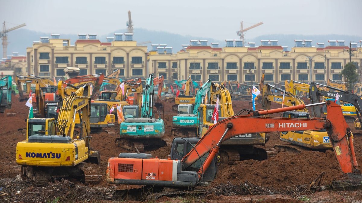 Construcția ar trebui să fie gata pe 3 februarie FOTO: EPA