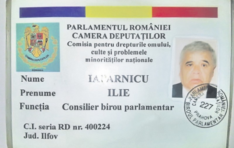 Deputatul Nicolae Păun: «Legitimaţia este falsă»