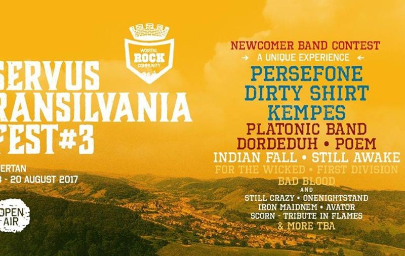 Servus Transilvania Fest 2017. Trei zile de rock, cultură tradițională și mâncare organică, la a treia ediție a evenimentului