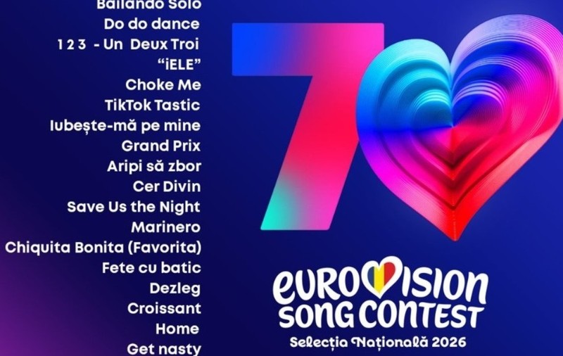 Eurovision România: 101 piese au intrat în Selecția Națională 2026. Când vom afla semifinaliștii