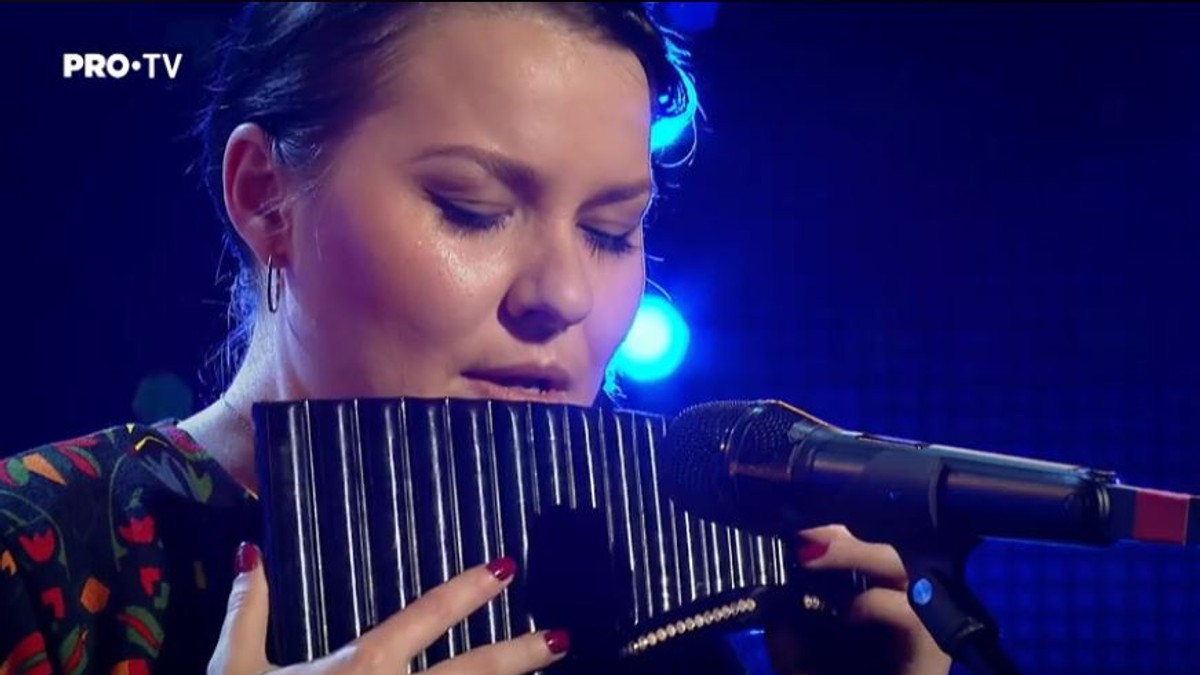Mariana Preda, naista de la Românii au talent care a fost studenta lui Gheorghe Zamfir.