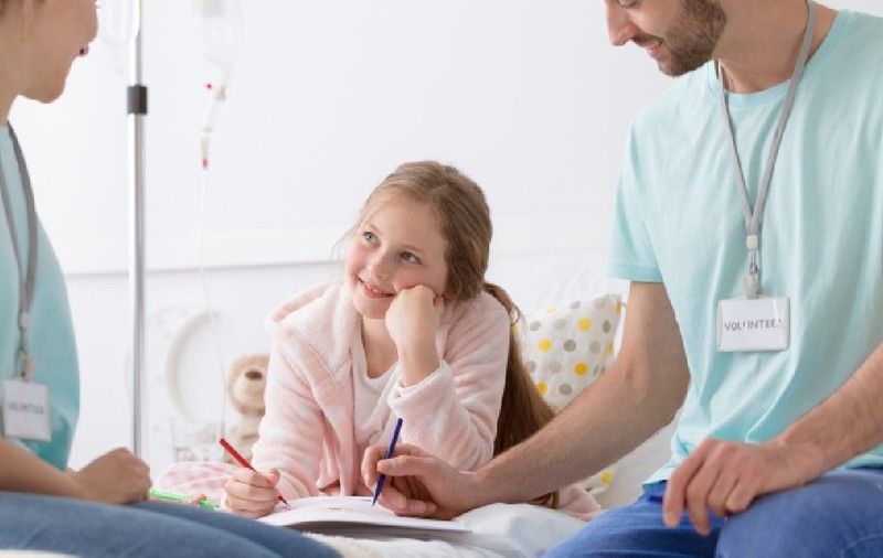 Scoala din spital pentru copiii bolnavi