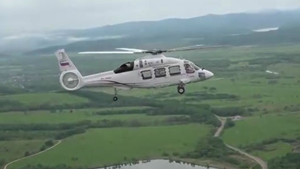 Rusia a testat noul elicopter KA-62