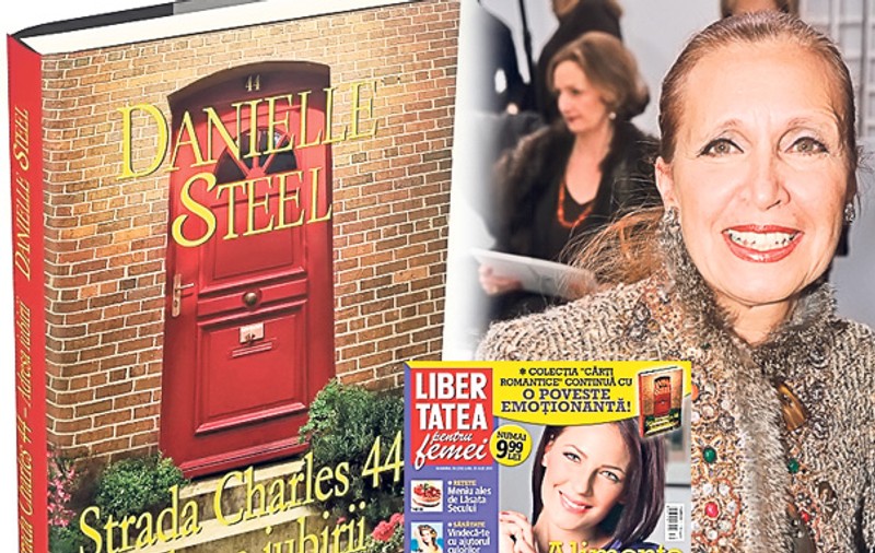 Danielle Steel și revista Libertatea pentru femei vă oferă un nou roman de neuitat: Strada Charles 44 Adresa iubirii