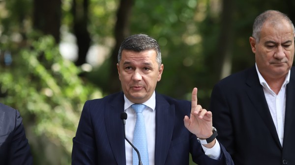 Sorin Grindeanu, liderul PSD, după negocierile cu premierul desemnat, Luca Niculescu, 8 octombrie 2026. Sursă foto: Libertatea/ Dumitru Angelescu