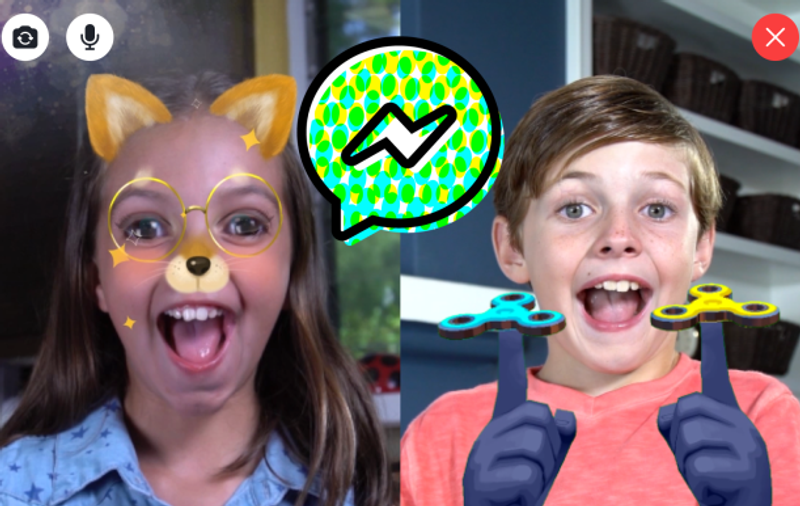 Facebook a lansat Messenger Kids, prima aplicație dedicată copiilor