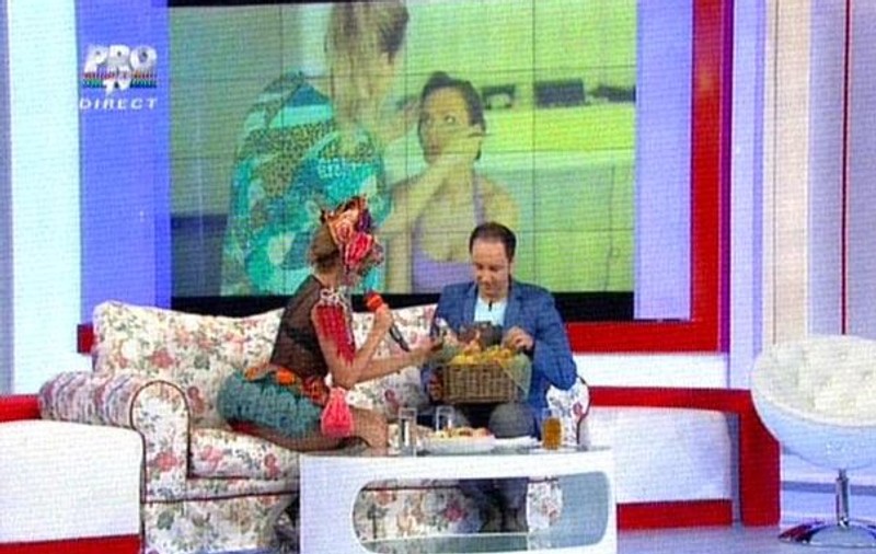 Foto | Cătălin Măruță a primit un coș cu daruri de la Anna Lesko