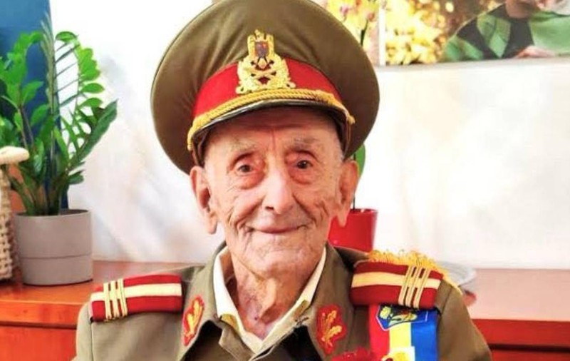 A murit colonelul (r.) Ion Vasile Banu. Veteranul decorat de Nicușor Dan de 1 Decembrie avea 107 ani