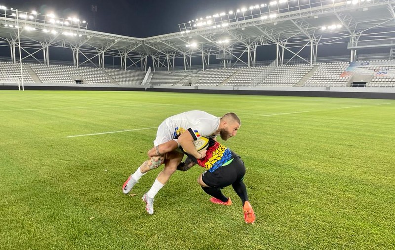 Rugbiștii au marcat primele puncte pe noul Stadion Arcul de Triumf