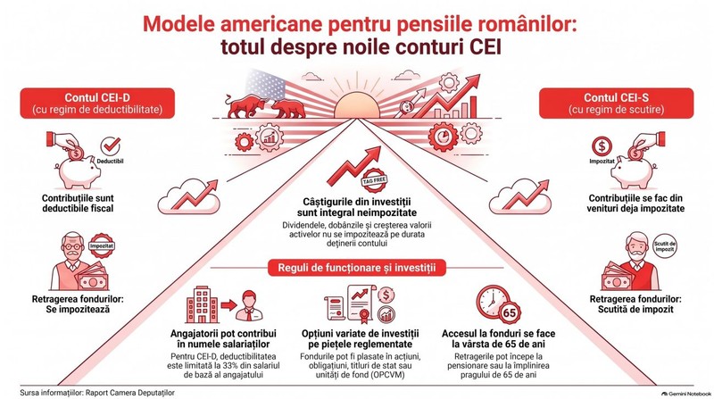Modele americane pentru pensii CEI
