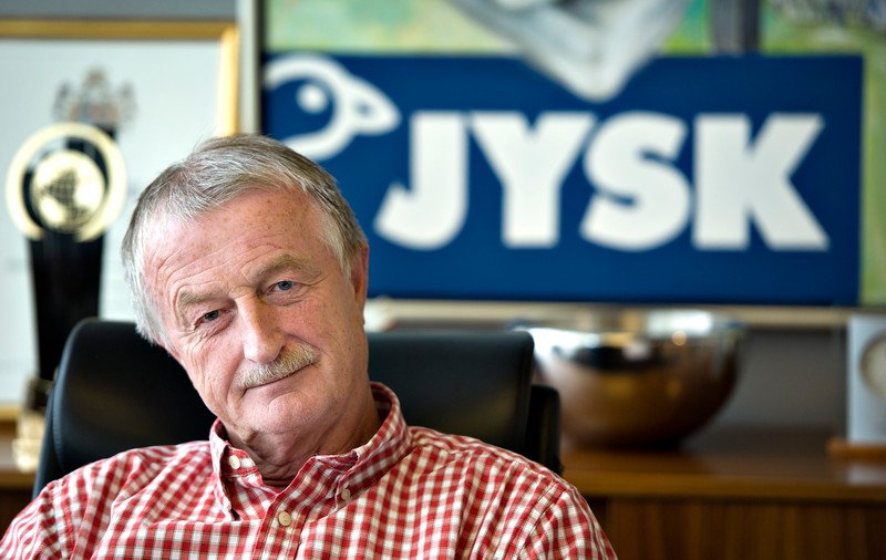 A murit miliardarul Lars Larsen, fondatorul companiei Jysk