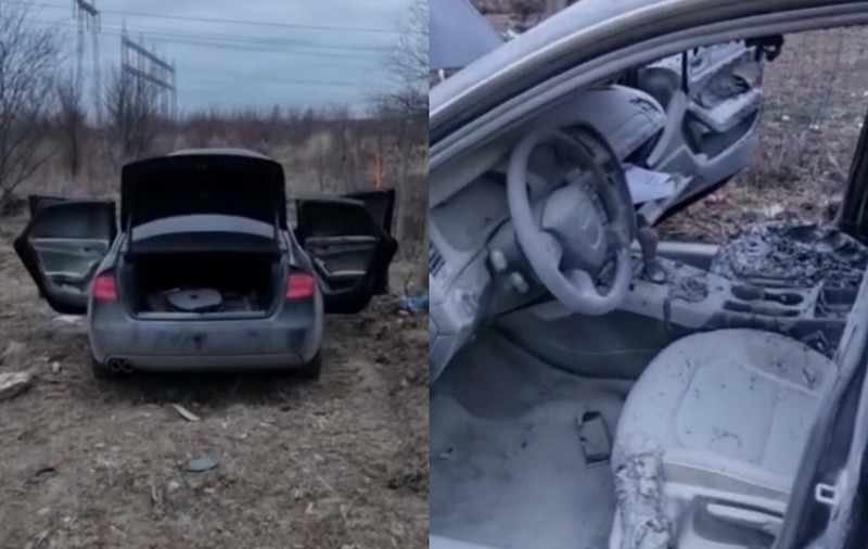 Cum a fost localizată femeia încuiată de iubit în portbagajul unei maşini în flăcări. Precizările STS