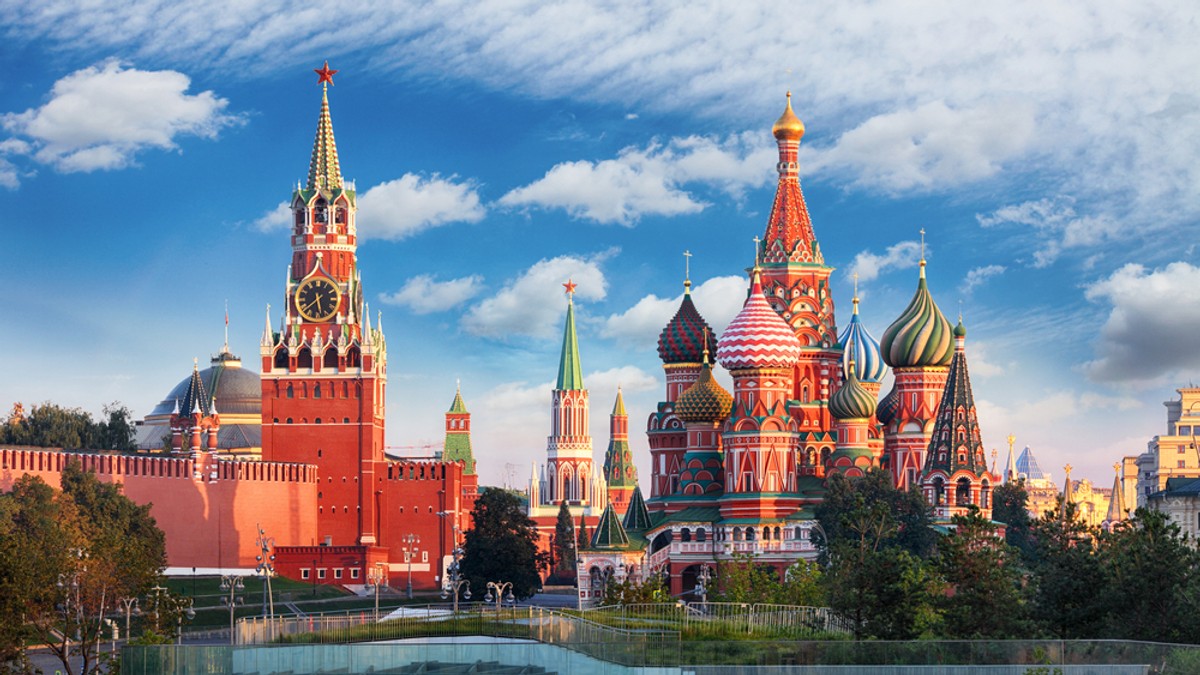 Curiozități despre Rusia - Imagine cu Piaţa Roşie din Moscova
