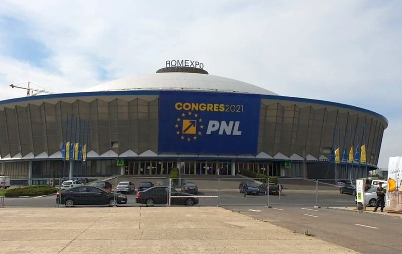 VIDEO | Ultimele pregătiri la Romexpo. Cum arată sala unde va fi votat președintele PNL