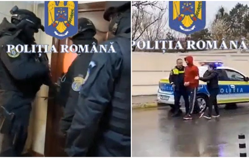 Trei bărbaţi din Măgurele, reținuți după ce au furat 6.000 de perechi de încălţăminte dintr-un depozit. VIDEO