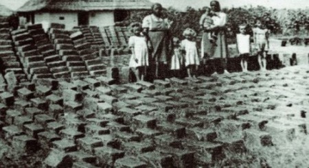 Casa din chirpici unde au locuit parintii lui Becali