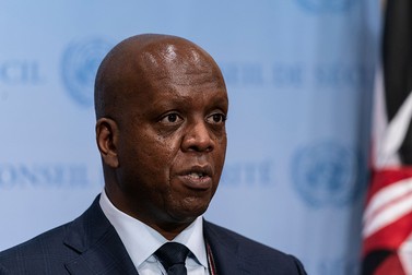 Reprezentantul permanent al Kenyei la ONU, Martin Kimani | Foto: Profimedia