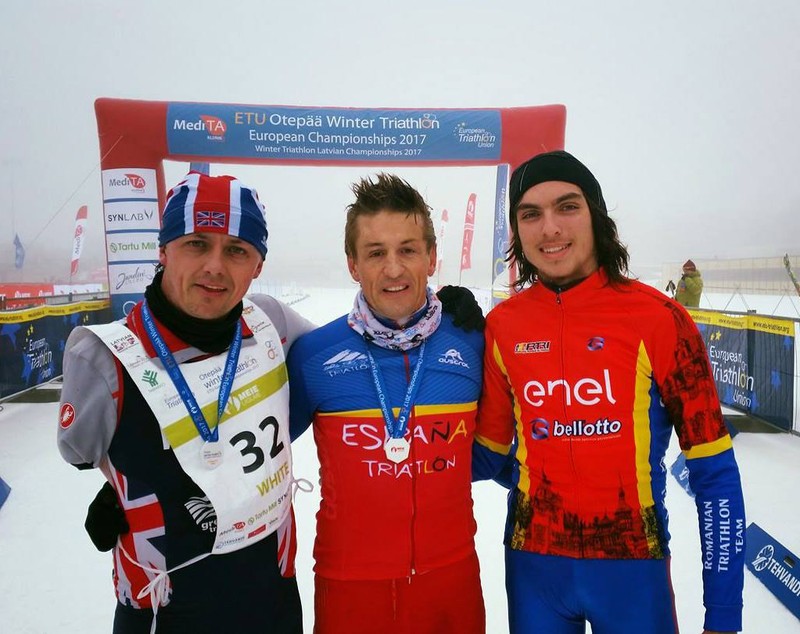Românul Robert Tămîrjan este vicecampion european la WinterTriathlon! GALERIE FOTO