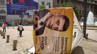 George Simion, 2024 Romanian presidential election, Bucharest, Romania - 21 Jun 2024