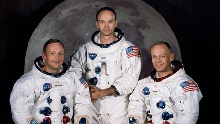Astronautii de pe Apollo 11: Neil Armstrong, Buzz Aldrin and Michael Collinssursa foto: nasa.gov