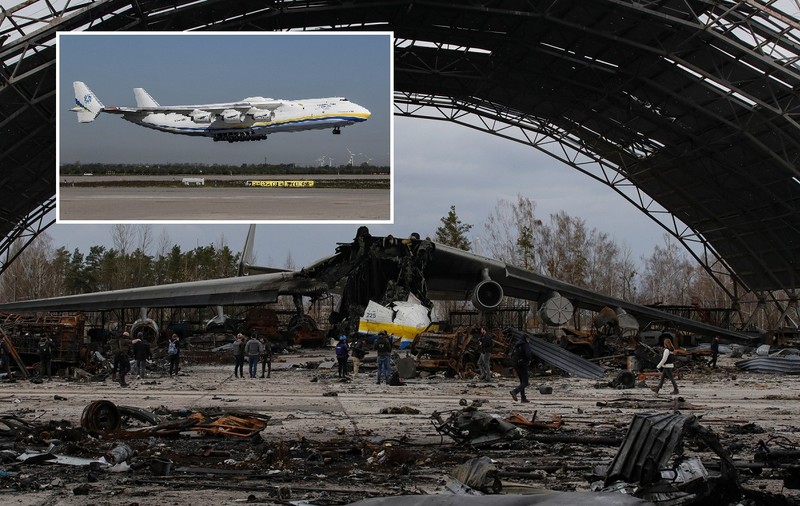 Ucrainenii reconstruiesc într-o locație secretă cel mai mare avion din lume, distrus de ruși. Prețul proiectului