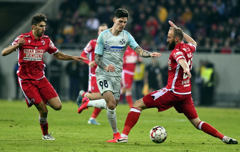 Dinamo - FCSB, în semifinalele Cupei României