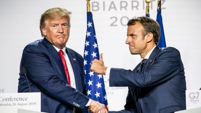Emmanuel Macron și Donald Trump