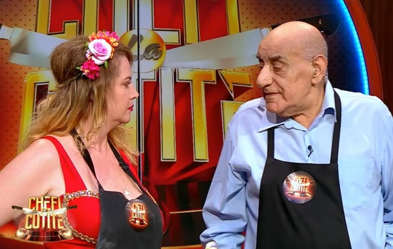 Oana și Viorel Lis au gătit împreună la “Chefi la Cuțite”. Dialog  spumos între cei doi, în fața juraților