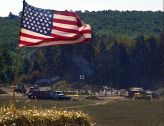 Zborul 93 al United Airlines s-a prăbușit în apropiere de localitatea Shanksville din statul Pennsylvania