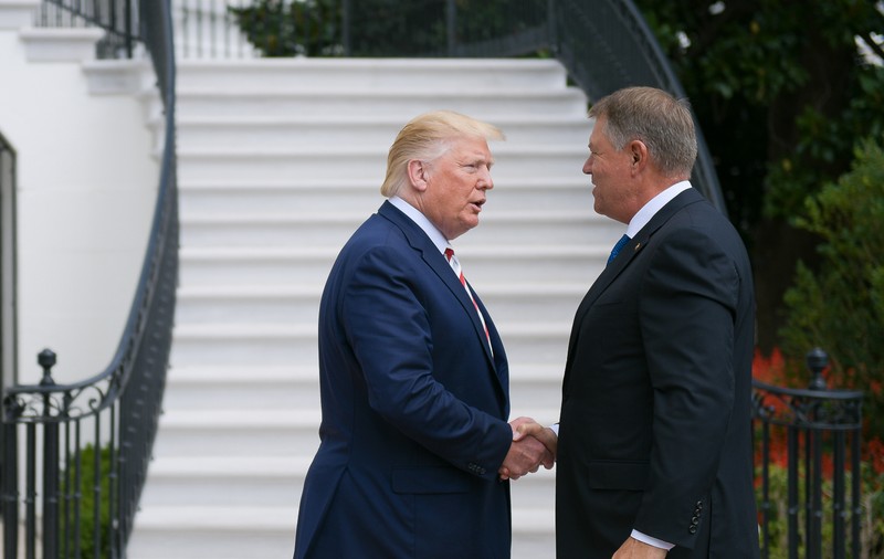 Klaus Iohannis, primit la Casa Albă. Donald Trump: „Avem o relație foarte bună cu România, mai bună ca oricând”