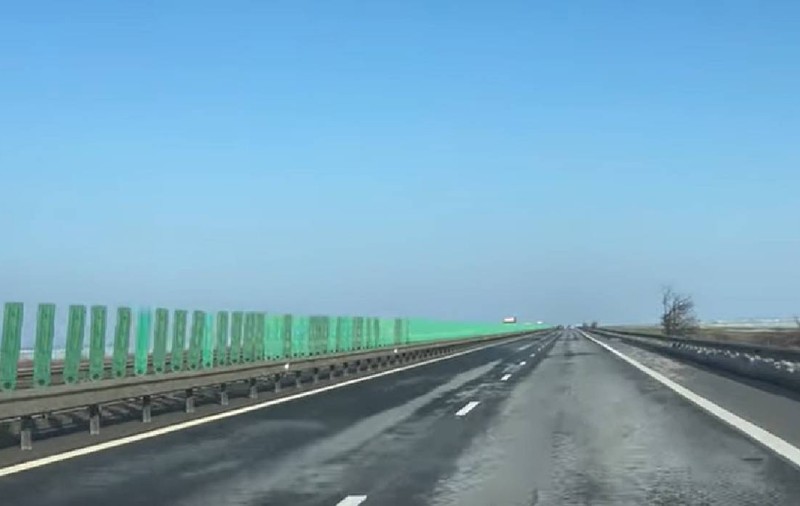 Autostrada A2 Bucureşti - Constanţa, întreruptă între kilometrii 160 și 161. Viteza scade sâmbătă la 60 km/h pe ambele sensuri