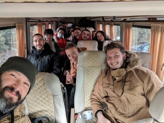 Cristian Dasclău, în centru, pe rândul doi
