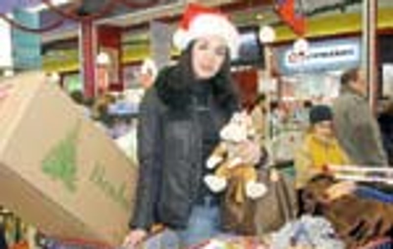 Saraci si bogati, la supermarket
