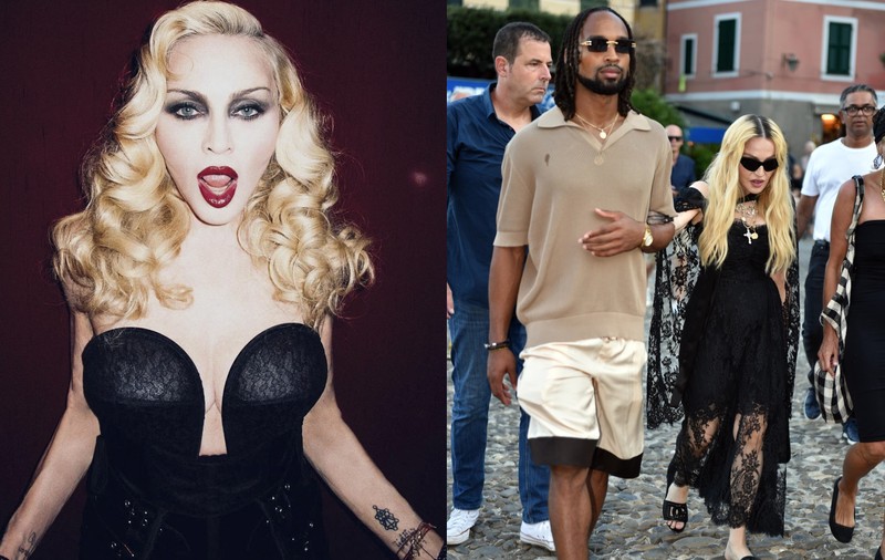 Madonna are un iubit cu 37 de ani mai tânăr. Cum au fost surprinși cei doi în Portofino