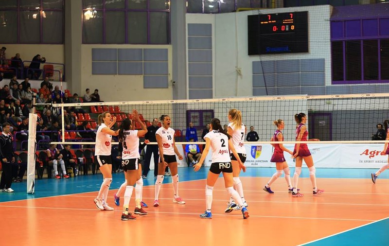 Alba Blaj a suferit a treia înfrângere în grupa B a Ligii Campionilor la volei. Joi evoluează CSM Târgoviște