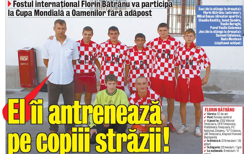 El îi antrenează pe copiii străzii!