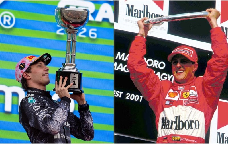 Ca pe vremea lui Michael Schumacher. Ce s-a auzit pe podiumul de Formula 1 după ultimele două curse câștigate de Kimi Antonelli