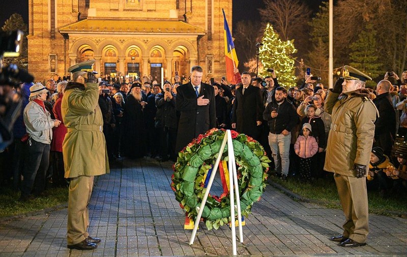 Comemorarea a 30 de ani de la declanșarea Revoluției | Iohahnis, la Timișoara: "Sunt sigur că vom ști să prețuim lumea liberă pe care le-o datorăm eroilor noștri"