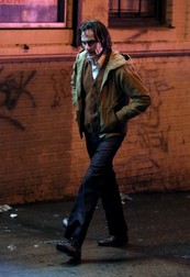 Joaquin Phoenix în rolul lui "Joker" (foto Northfoto)