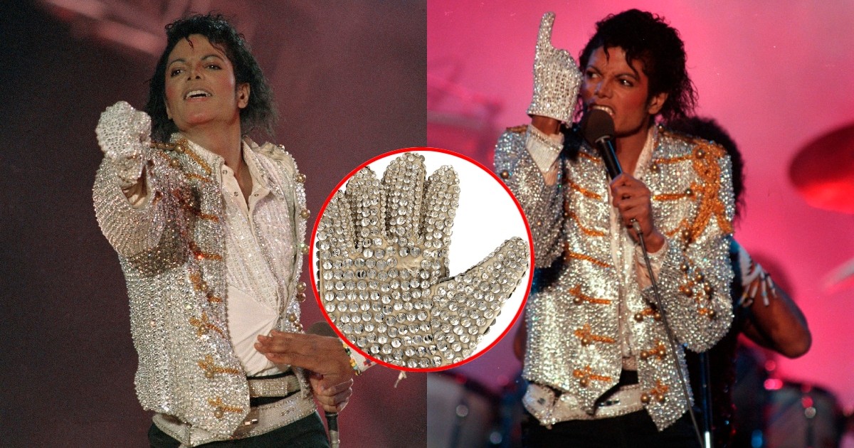 Mănușa purtată de Michael Jackson în Victory Tour, din nou la licitație