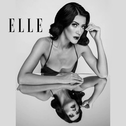 Andreea Ilie, în pictorialul pentru revista Elle