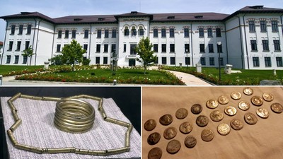 Colaj obiecte furate muzeu