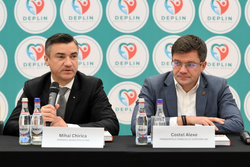 In prezenta secretarului de stat pentru culte, Ciprian Olinici, a primarului Mihai Chirica și președintelui Consiliului Județean, Costel Alexe, a avut loc lansarea Centrului Medical Deplin, primul centru medical social din țară care oferă gratuit toate intervențiile și investigațiile medicale pe tot parcursul anului.