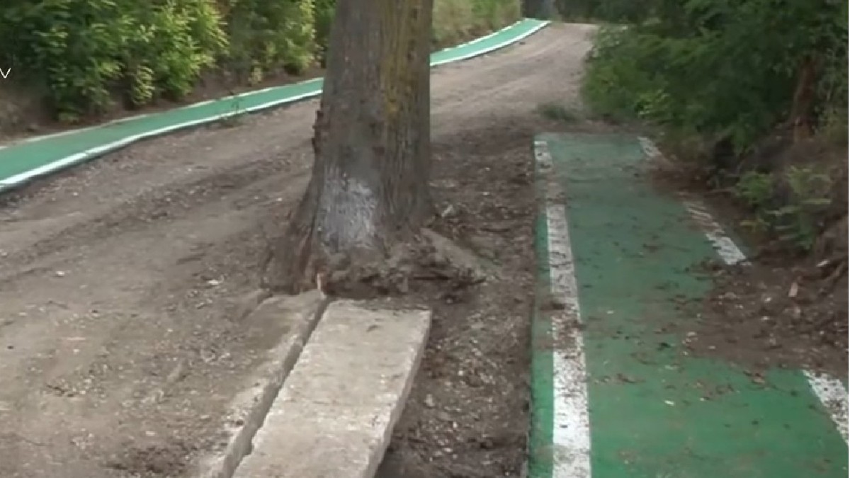 Investiție de 630.000 lei în Șcheia pentru pistă de biciclete contestată Sursa foto: Captură video Focus Prima TV