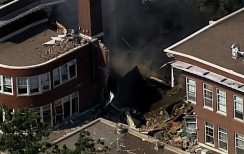 VIDEO | Explozie la o școală din Minneapolis! Două persoane sunt date dispărute