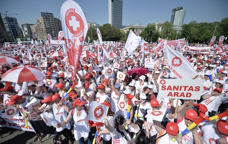 Nemulțumiți de discuțiile cu guvernanții, sindicaliștii din sănătate anunță proteste din 3 noiembrie